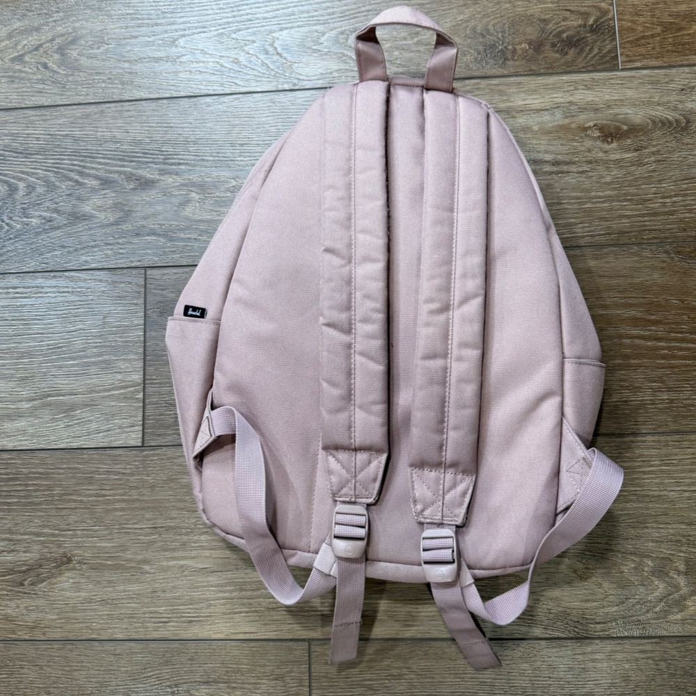 Herschel Supply Co. Pink Backpack, Zipper Pockets, Laptop Sleeve, Side Pockets - Picture 5 of 12